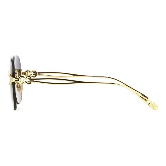 New FRED Gold Square FG40059U 30B Sunglasses Women - Picture 3 of 3